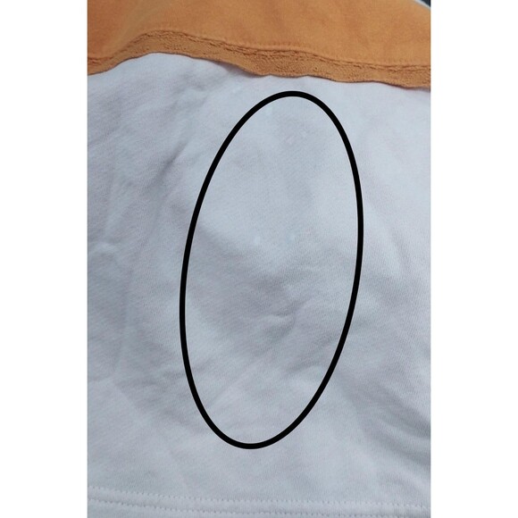 Free People Strawberry Sweatshirt Top Pullover Colorblocked Ribbed S NWD 284288 - Picture 9 of 9